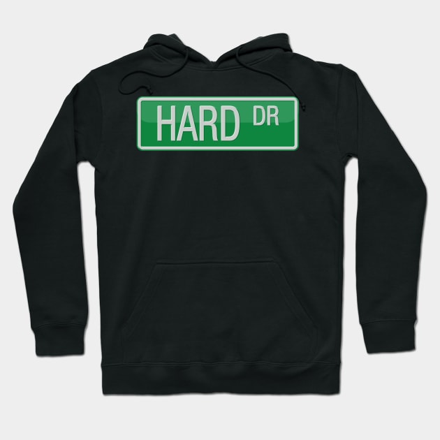 Carefree Highway Road Sign Hoodie by reapolo